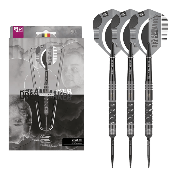 Target Dimitri Van Den Bergh Echo Swiss Point - 90% Tungsten Steel Tip Darts 22 Grams Darts