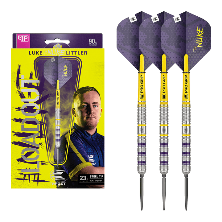 Target Luke Littler Load Out Swiss Point - 90% Tungsten Steel Tip Darts Darts