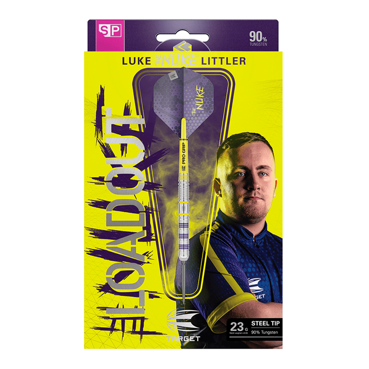 Target Luke Littler Load Out Swiss Point - 90% Tungsten Steel Tip Darts Darts