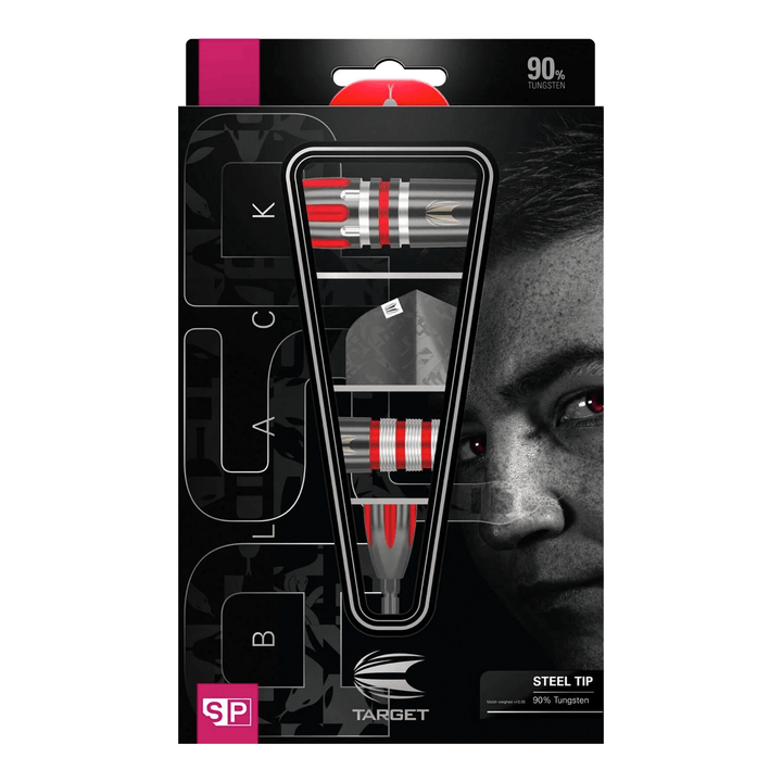 Target Nathan Aspinall Black Swiss Point - 90% Tungsten Steel Tip Darts Darts