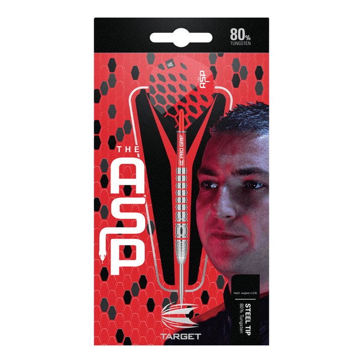 Target Nathan Aspinall Steel Tip Darts - 80% Tungsten - 22 Grams Darts