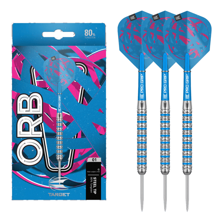 Target Orb 01 Steel Tip Darts - 80% Tungsten - 22 Grams Darts