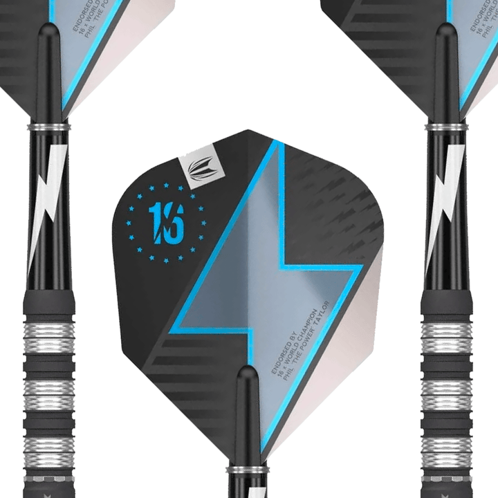 Target Phil Taylor Power Series Black Swiss Point - 80% Tungsten Steel Tip Darts Darts