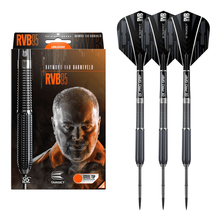 Target RVB Gen 1 - 95% Tungsten Steel Tip Darts 21 Grams Darts