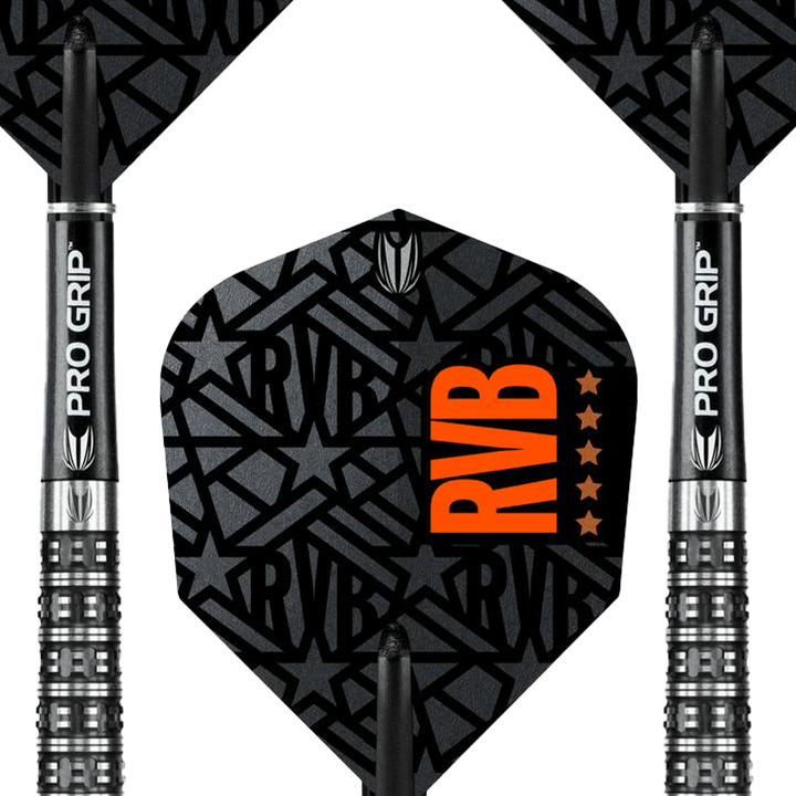 Target RVB Gen 2 Steel Tip Darts - 95% Tungsten - 21 Grams Darts