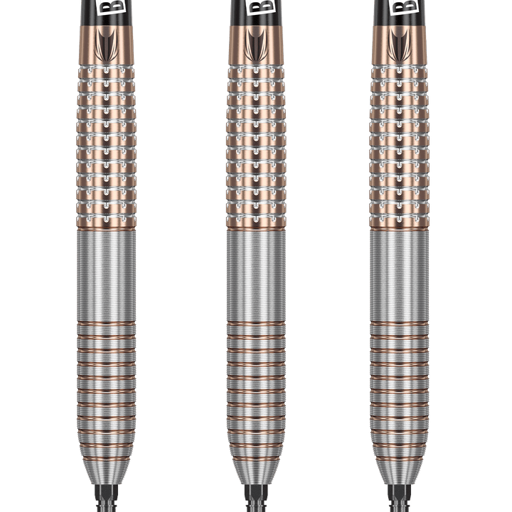 Target RVB Legacy Limited Edition Swiss Point Steel Tip Darts - 95% Tungsten - 25 Grams Darts