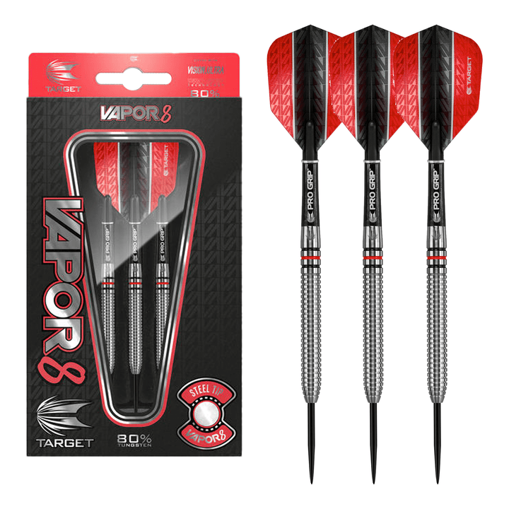 Target Vapor8 05 Steel Tip Darts - 80% Tungsten - 22 Grams Darts