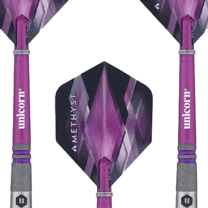 Unicorn Amethyst 3 - 90% Tungsten Steel Tip Darts Darts