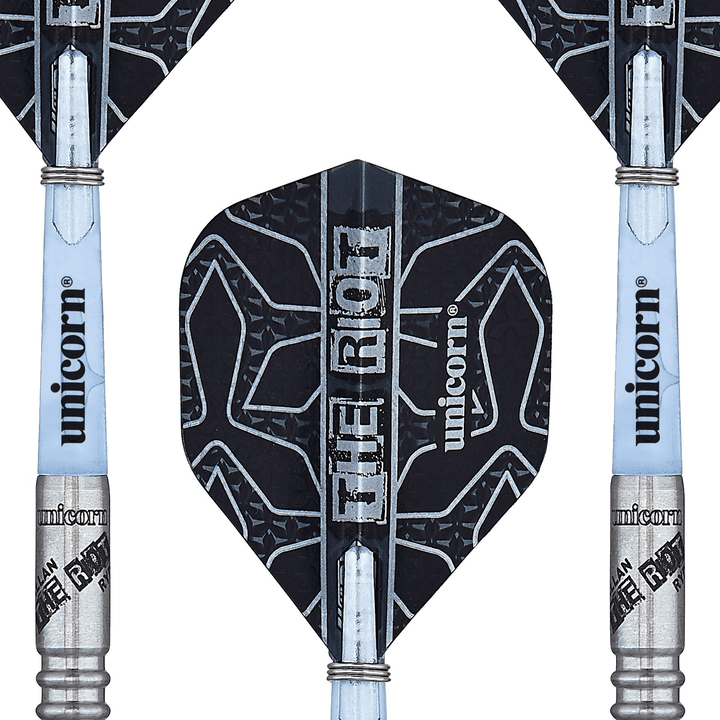 Unicorn Callan Rydz Contender - 90% Tungsten Steel Tip Darts 22 Grams Darts