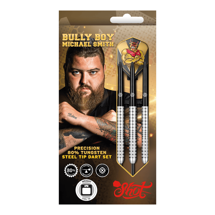 Unicorn Michael Smith Bully Boy - 80% Tungsten Steel Tip Darts Darts