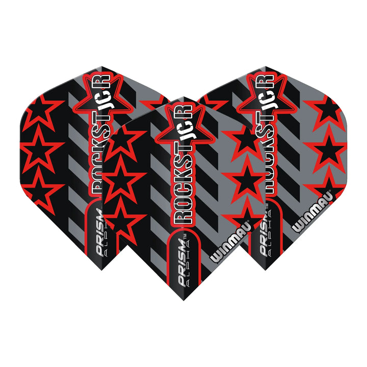 Winmau Joe Cullen - Prism Alpha Dart Flights Standard / Red Flights