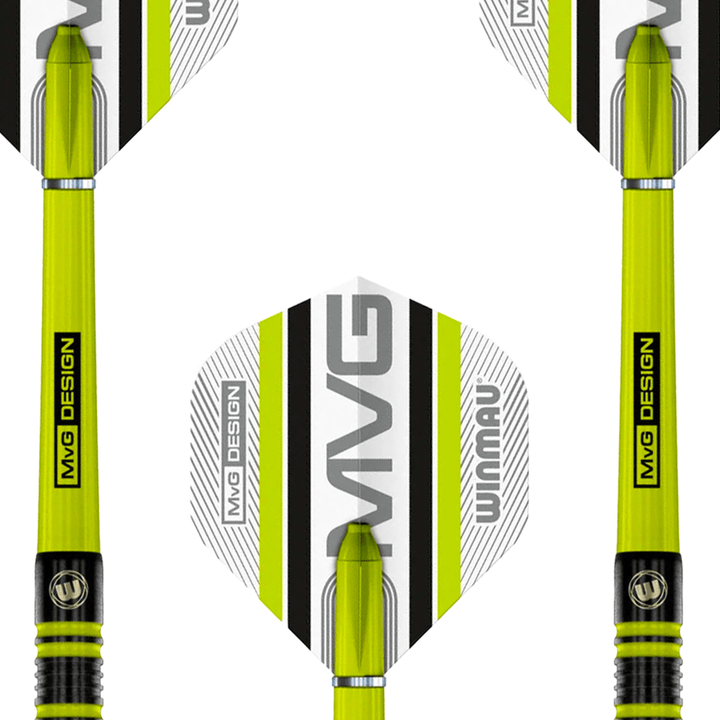 Winmau MVG Pro Series - 85% Tungsten Steel Tip Darts Darts