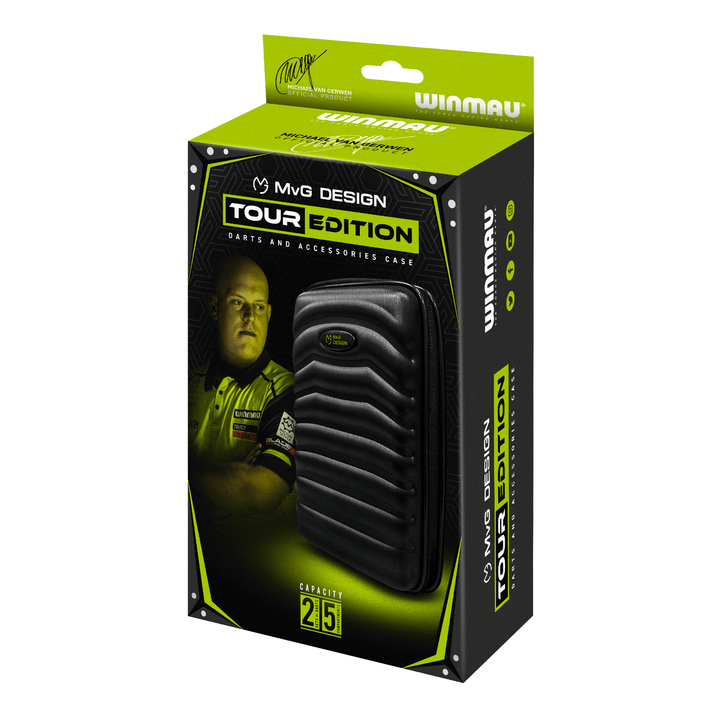 Winmau MVG Tour Edition Darts Case Black Cases