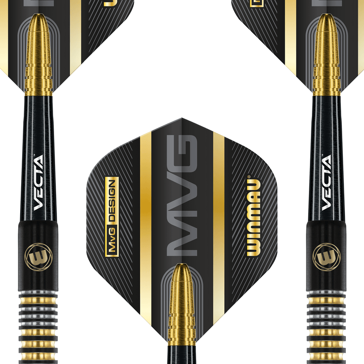 Winmau MVG Trilogy - 90% Tungsten Steel Tip Darts Darts