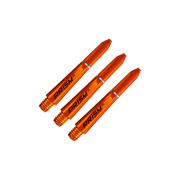 Winmau Prism 1.0 Extra Short (27mm) Polycarbonate Dart Shafts Orange Shafts