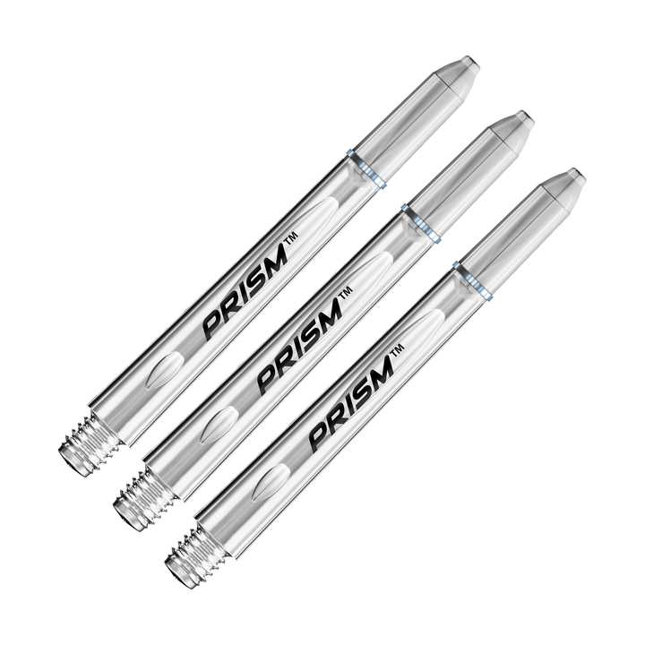 Winmau Prism 1.0 - Polycarbonate Dart Shafts Clear / Medium (46mm) Shafts