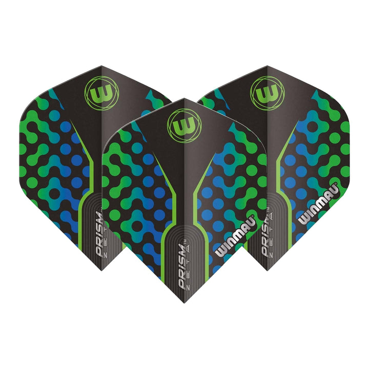 Winmau Prism Zeta - Dart Flights Standard / Gree Flights