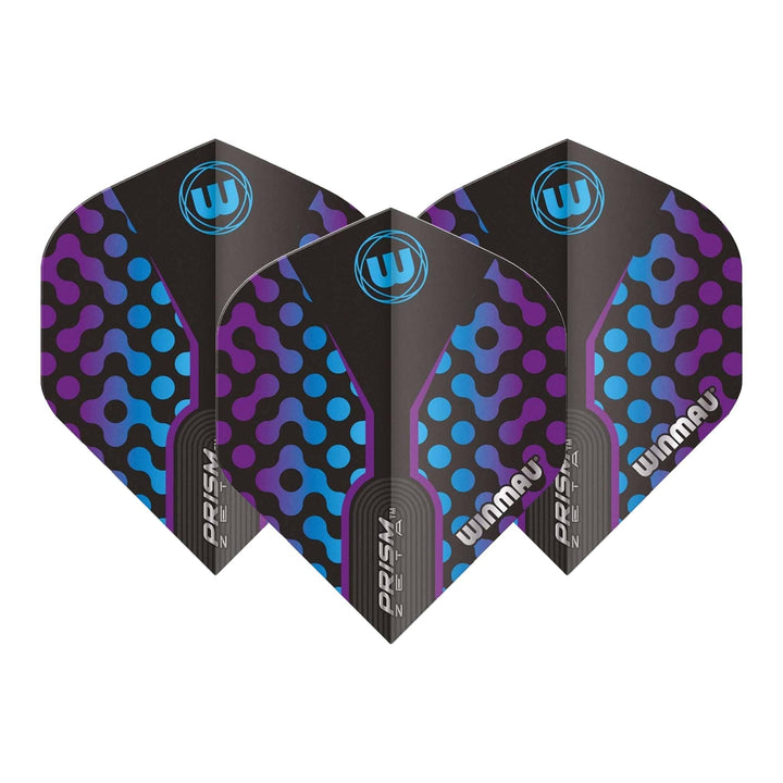 Winmau Prism Zeta - Dart Flights Standard / Purple Flights