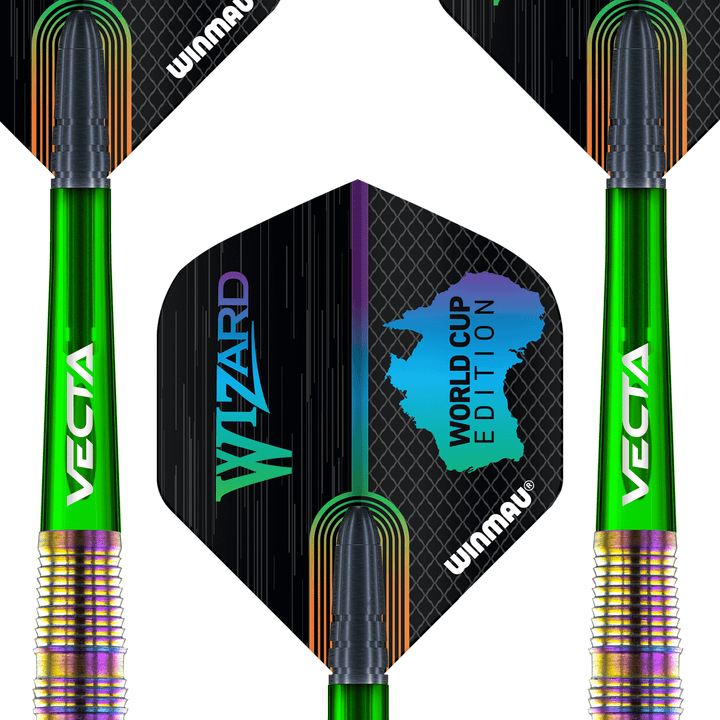 Winmau Simon Whitlock World Cup Special Edition - 90% Tungsten Steel Tip Darts Darts