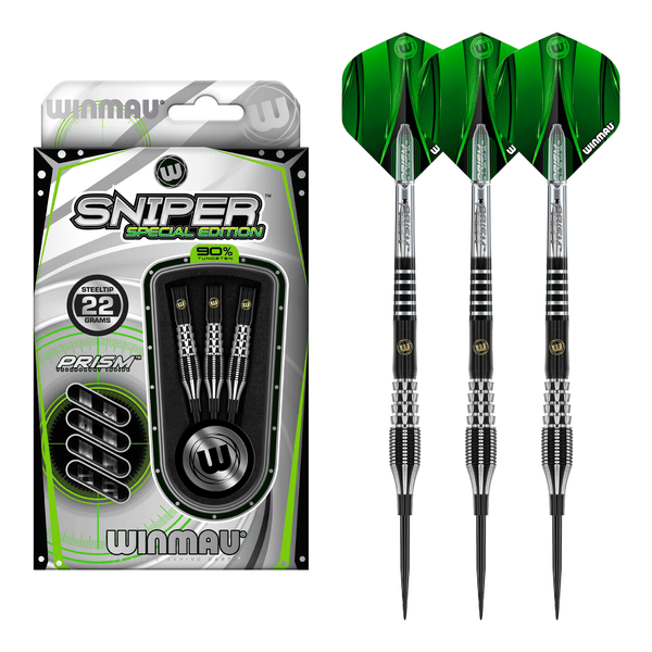 Winmau Sniper Special Edition - 90% Tungsten Steel Tip Darts Darts