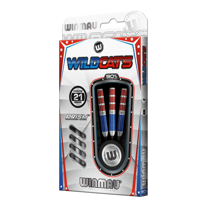 Winmau Wildcats - 90% Tungsten Steel Tip Darts Darts